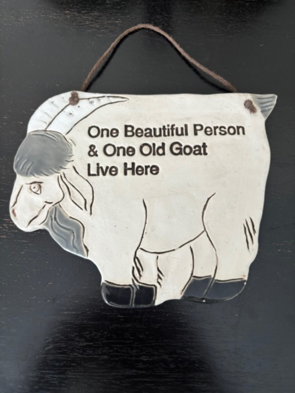 Old Goat Plaque - Picture 1 of 1